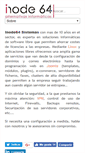 Mobile Screenshot of inode64.com